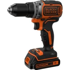 Black & Decker Black+Decker 18 V Akku-Bohrschrauber BL186KB Inkl. 1,5 Ah Akkus Mit Koffer