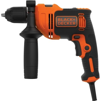 Black & Decker Black+Decker 550 W Schlagbohrmaschine BEH550 Inkl. Tiefenanschlag Mit Koffer 2 Black & Decker Black+Decker 550 W Schlagbohrmaschine BEH550 Inkl. Tiefenanschlag Mit Koffer – Bild 2