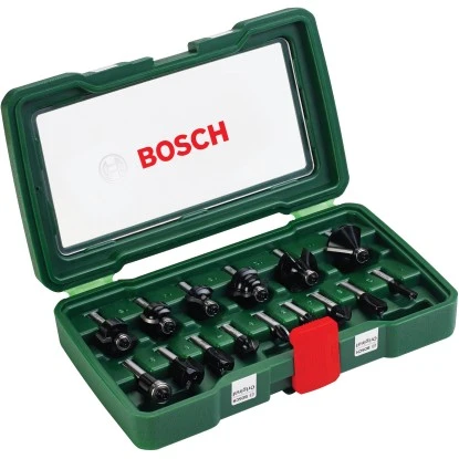 Bosch HM-Fräser-Set Promoline 8 Mm Schaft 15-teilig 1 Bosch HM-Fräser-Set Promoline 8 Mm Schaft 15-teilig