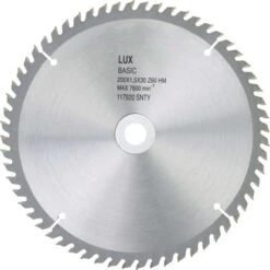 LUX HM-Kreissägeblatt Holz Ø 190 Mm 60 Zähne