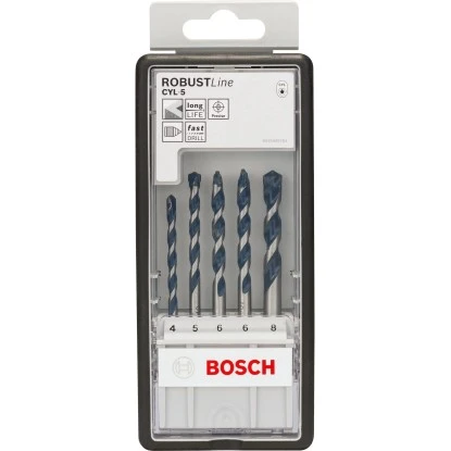 Bosch Betonbohrer-Set Pro Robust Line CYL-5 5-teilig 2 Bosch Betonbohrer-Set Pro Robust Line CYL-5 5-teilig – Bild 2