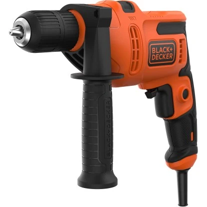 Black & Decker Black+Decker 500 W Schlagbohrmaschine BEH200K Inkl. Tiefenanschlag Mit Koffer 2 Black & Decker Black+Decker 500 W Schlagbohrmaschine BEH200K Inkl. Tiefenanschlag Mit Koffer – Bild 2