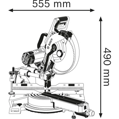 Bosch Professional Paneel-Säge GCM 350-254 1.800 W Mit Kreissägeblatt 254 Mm 2 Bosch Professional Paneel-Säge GCM 350-254 1.800 W Mit Kreissägeblatt 254 Mm – Bild 2