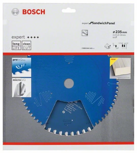 Bosch Kreissägeblatt Expert For Sandwich Panel, 235 X 30 X 2,2 Mm, 50 2608644143 2 Bosch Kreissägeblatt Expert For Sandwich Panel, 235 X 30 X 2,2 Mm, 50 2608644143 – Bild 2