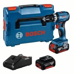 Bosch Akku-Bohrschrauber GSB 18V-45, 2 Akku GBA 18V 3.0Ah, Ladeg. 06019K3305