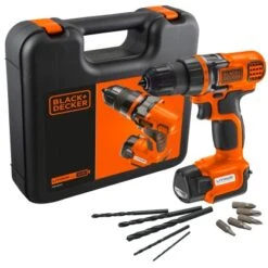 Black & Decker Black+Decker Akku-Bohrschrauber EGBL108KA10